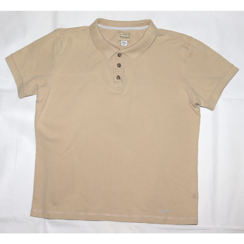 C.C. Filson Co. Filson Men's Short Sleeve Golf Polo Shirt‎ Size Medium